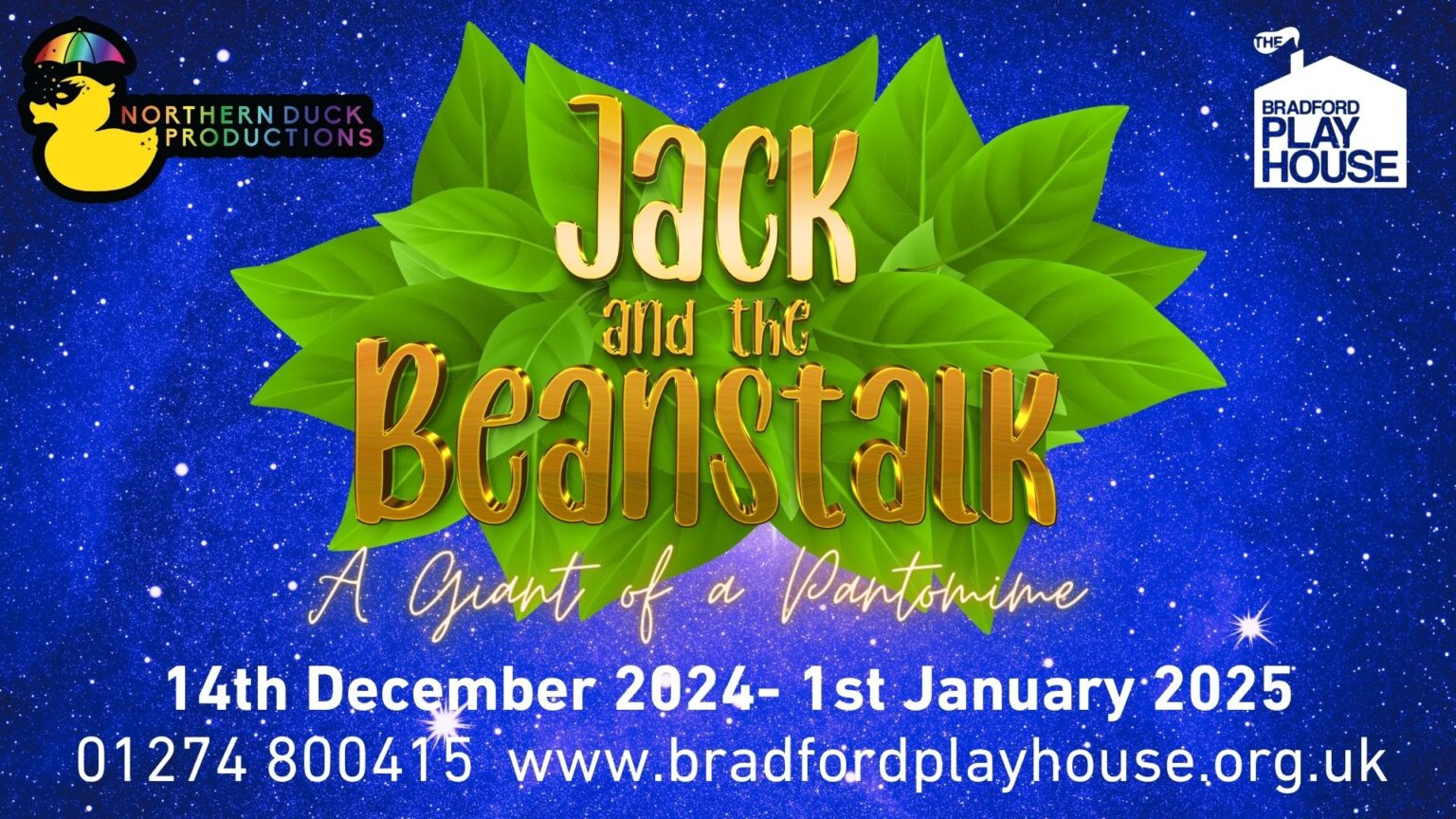 Jack and The Beanstalk - The Bradford Playhouse